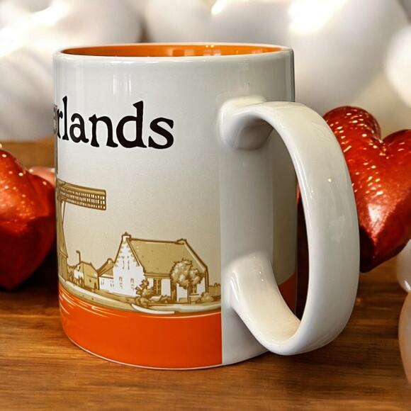 Starbucks Netherlands Mug 16oz Global Icon City Collector Series 2014 – EUC - Picture 2 of 6